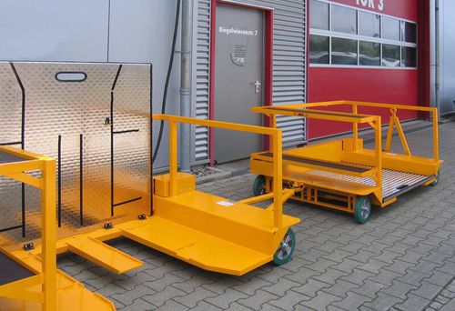 Hand pallet truck - JDC 14 - JUNG Hebe- und Transporttechnik GmbH - for hazardous environments / explosion-proof / loading
