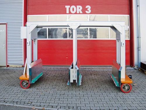 Wheeled carrier - JDC 20 Bridge 2 S - JUNG Hebe- und Transporttechnik GmbH - lifting