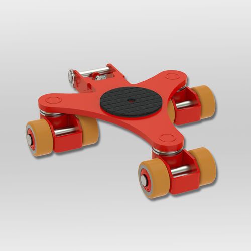 Heavy load moving skate - JKB 2 K 14 020 085-Vu - JUNG Hebe- und Transporttechnik GmbH - transport / 360°
