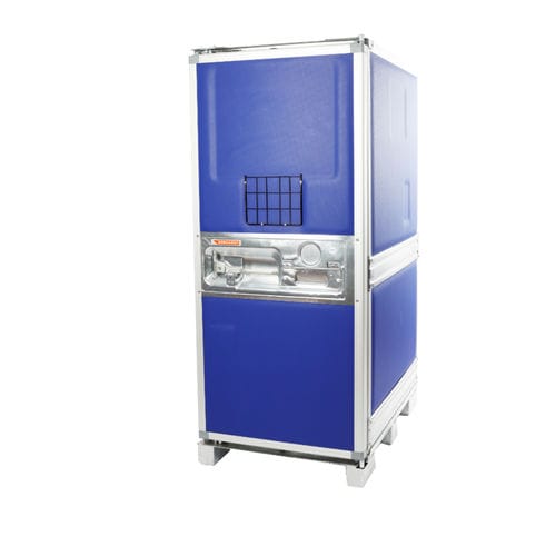 Transport insulated container - Isotec® TBX 900 Liter - GEBHARDT Logistic Solutions GmbH - for logistics / for the food industry / for fish