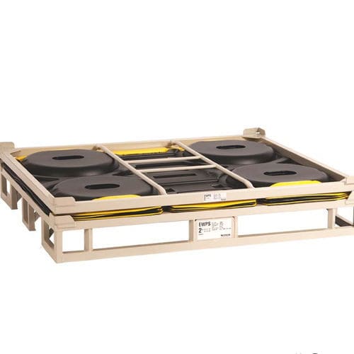 Steel pallet - EWPS 4  - GEBHARDT Logistic Solutions GmbH - EWPS / industrial / for automation