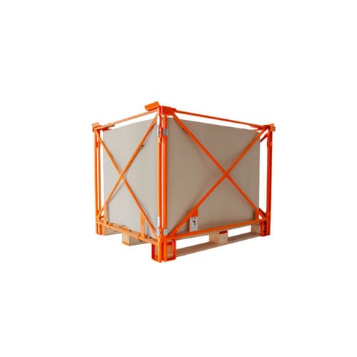 Metal pallet collar - GEBHARDT Logistic Solutions GmbH - for EURO pallets / custom