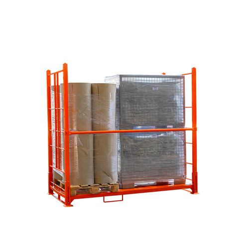 Storage warehouse rack - GEBHARDT Logistic Solutions GmbH - transport / multi-storage / with shelves