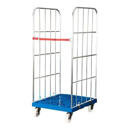 Multipurpose roll container - RBX - GEBHARDT Logistic Solutions GmbH - 2-panel / with plastic base / wire mesh
