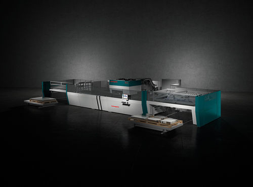 Automatic punching machine - S4 series - SALVAGNINI - electric / pneumatic / servo-driven