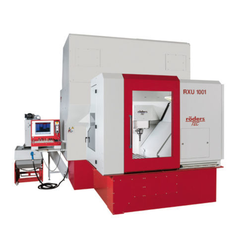 3-axis CNC machining center - RXU1001 - Roeders - vertical / HSK A-63 / 24 tools