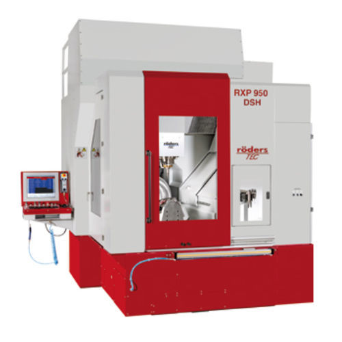 5-axis CNC machining center - RXP950DSH  - Roeders - vertical / HSK-E50 / 40 tools