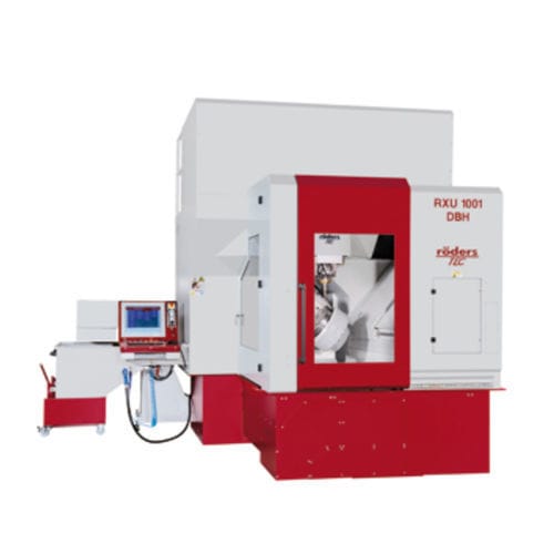 5-axis CNC machining center - RXU1001DBH - Roeders - vertical / HSK-E50 / 24 tools