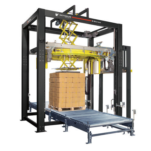 Rotary ring stretch wrapper - Octopus® S  - SIGNODE - automatic / pallet / with conveyor