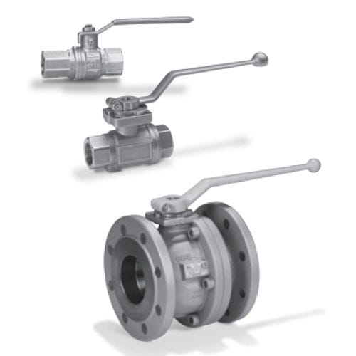 Ball valve AKT series Honeywell Thermal Solutions lever / shut
