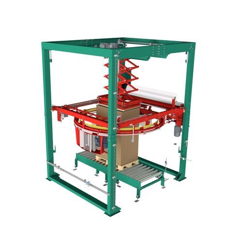 Horizontal wrapping machine - PROWRAPP - project Automation & Engineering GmbH - automatic / pallet