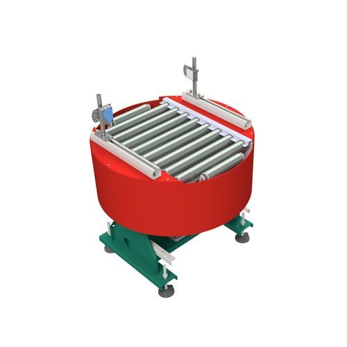 Electric turntable - PROCON S600 - project Automation & Engineering GmbH - horizontal / for conveyor / with roller conveyor