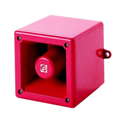 Alarm sounder without beacon - E2S Warning Signals - ultra-rugged