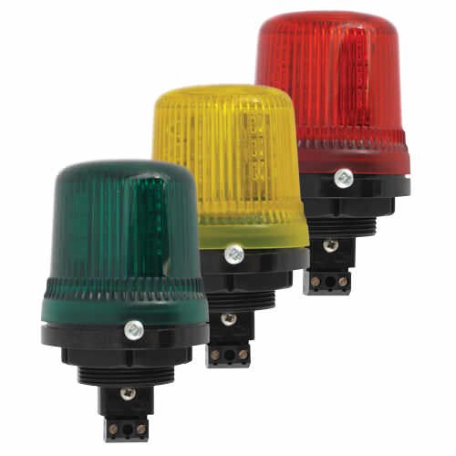 Strobe beacon - B100FLF - E2S Warning Signals - LED / 230VAC / 115VAC
