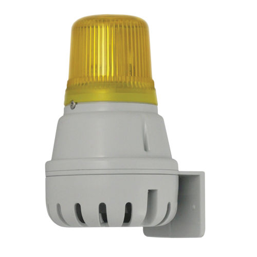 Alarm sounder with LED beacon - H100BL - E2S Warning Signals - with signal light