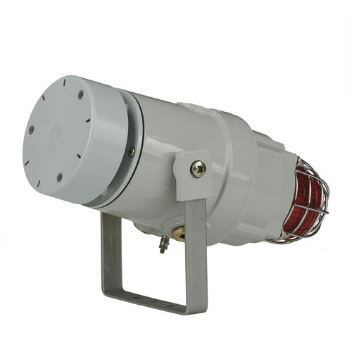 Alarm sounder with xenon beacon - D1xC2X10R - E2S Warning Signals - with signal light / explosion-proof