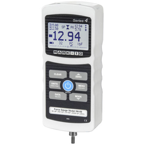 Digital force gauge - M4 series - Mark-10 - portable / tension/compression / ergonomic