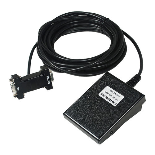 Control foot switch - AC1051 - Mark-10 - electric / single pedal