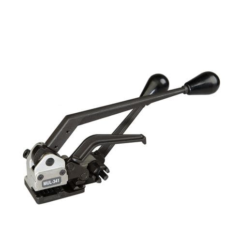 Manual strapping device and tensioner - MUL-341 - Teknika Strapping Systems - for plastic straps / with seal
