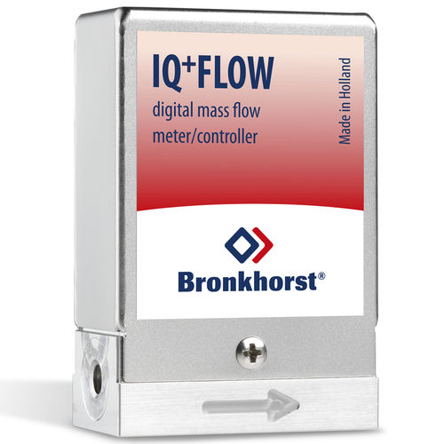 Flow meter with mass flow controller - IQ+FLOW®  - Bronkhorst - thermal / mass / for gas