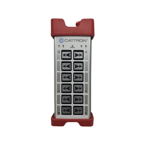 Wireless remote control - MKU - Cattron - with buttons / industrial / for cranes