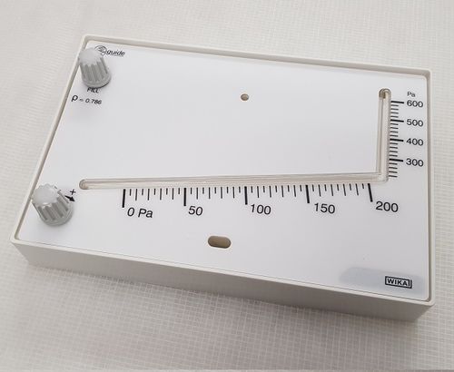 Differential pressure gauge - TECHNICIS Filtration - dial / plastic / inclined tube