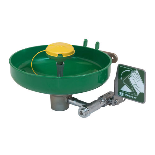Wall-mounted eye/face wash station - 7260 AXION - Haws AG - Headquarters for Europe, Middle East and - plastic / stainless steel