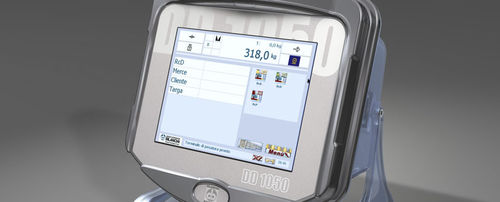 Weighing terminal with LCD graphic display - DD 1050  - Soc Coop Bilanciai - with touchscreen / benchtop / wall-mount