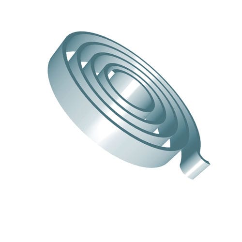 Constant-traction spring - BAUMANN SPRINGS LTD. - spiral / steel / for electrical components