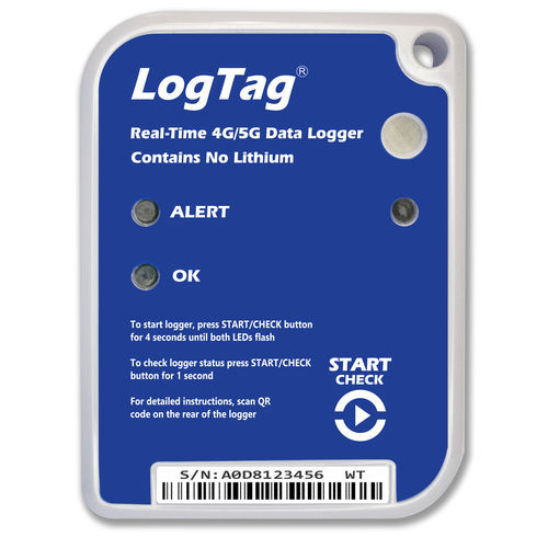 GSM/GPRS data logger - LT5GEO  - Logtag - temperature / humidity / shock