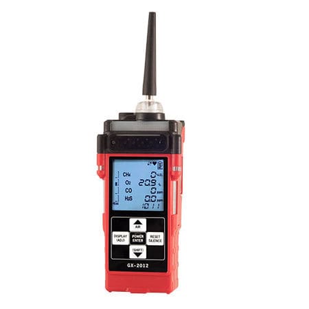 Multi-gas detector - GX-2012  - RKI Instruments - O2 / methane / CO