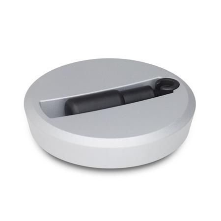 Swing-handle handwheel - GN 923.3 - Otto Ganter GmbH & Co. KG - operating / solid / aluminum