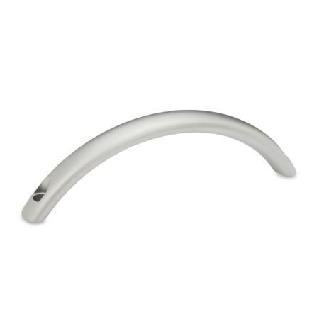 Pull handle - GN 565.9 - Otto Ganter GmbH & Co. KG - door / stainless steel / arch