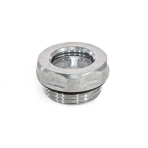 Level indicator sight glass - GN 743.10 - Otto Ganter GmbH & Co. KG - stainless steel