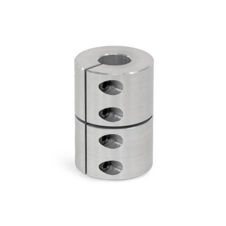 Rigid coupling - GN 2262 - Otto Ganter GmbH & Co. KG - aluminum / for shafts / zero-backlash