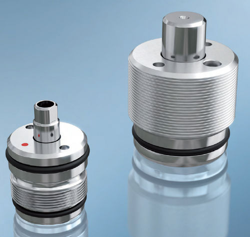 Pneumatic cylinder - STRACK NORMALIEN - double-acting / short-travel