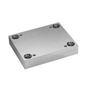 Drilled machined steel plate - K252/b1xl1xs1/Mat - HASCO - for molds and tools