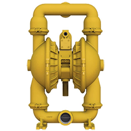 Double-diaphragm pump - Versa-Matic - with electric motor / self-priming / stationary