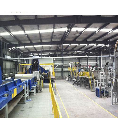 PET recycling unit - TL6000-03 - BORETECH - for bottles / with pelletizing / metal separation