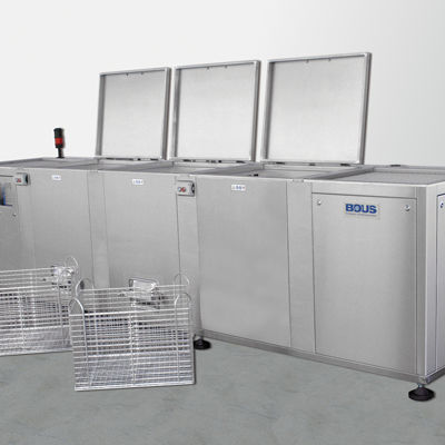 Ultrasonic cleaning system - CeBeCo® - BOUS International Maschinenbau - industrial / stainless steel / with rinsing
