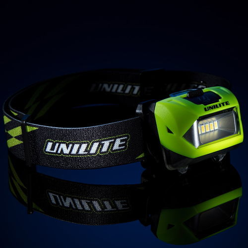 LED head lamp - PS-HDL6R - Unilite - work / with battery / rechargeable