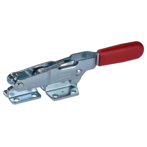 Latch type toggle clamp - T/TX 33/43 - SPEEDY BLOCK - stainless steel / zinc-coated steel / with folded base