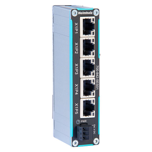 Unmanaged ethernet switch - FLEXtra SLIM - Helmholz GmbH & Co. KG - 8 ports / 5 ports / 8 ports
