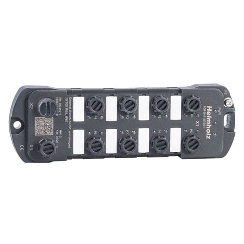 Unmanaged ethernet switch - FLEXtra - Helmholz GmbH & Co. KG - 8 ports / ProfiNet / standard