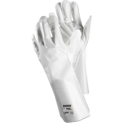 Chemical protection glove - 02100 - Ejendals Tegera - laboratory / mechanical protection / polyethylene