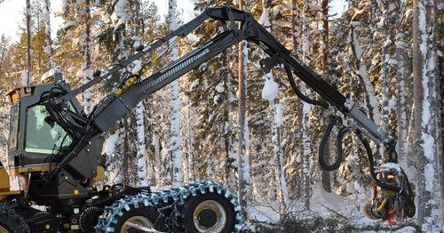 Forestry harvester crane - HC185 - Cranab