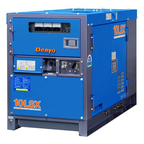 Diesel generator set - DCA-10LSX - Denyo - single-phase / portable / 50 Hz