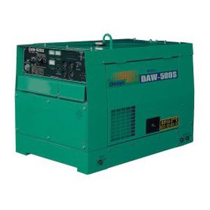 MMA welder - DAW-500S - Denyo - electrode / single-phase / with generator set