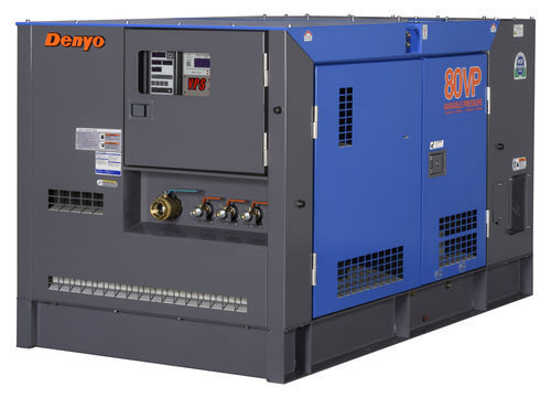 Screw compressor - DIS-80VPB - Denyo - air / diesel / mobile