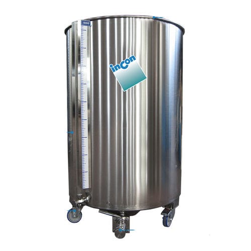 Stainless steel IBC container - COR Deluxe series - INCON - food / chemical / for pharmaceutical products
